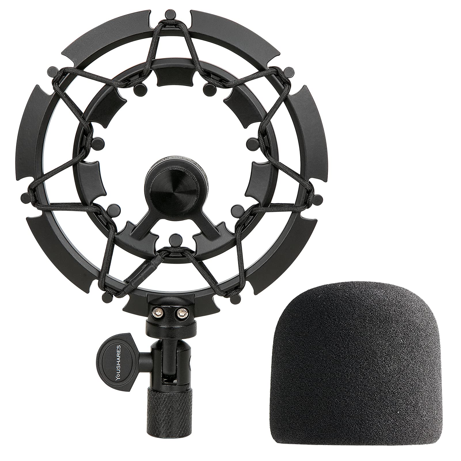 Amazon.com: Youshares Blue Yeti Shock Mount with Foam Windscreen